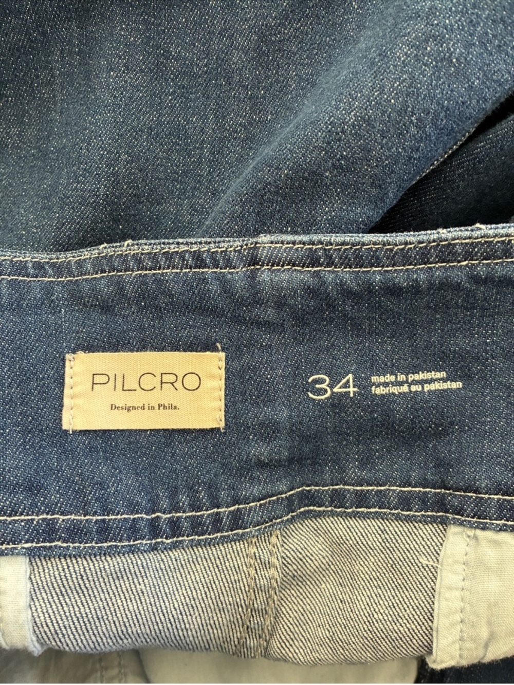 Anthropologie Pilcro Seamed High-Rise Wide-Leg Jeans - Size 34 - Picture 7 of 14